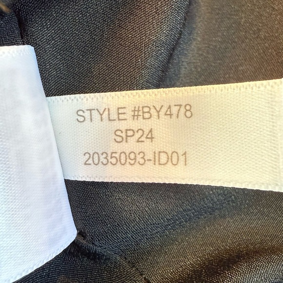 J.CREW Factory Mini Dress with Flounce Hem in Black Size 2 #BY478 $118 - Picture 11 of 14